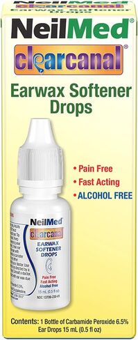 NeilMed ClearCanal Earwax Softener Drops 15mL in Kuwait