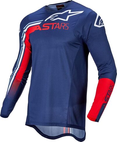 Alpinestars Supertech Foster Jersey White/Black/Red Fluo MD (3760722-233-M) in Kuwait