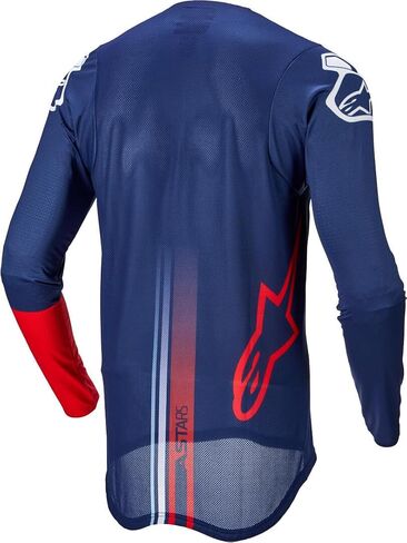 Alpinestars Supertech Foster Jersey White/Black/Red Fluo MD (3760722-233-M) in Kuwait