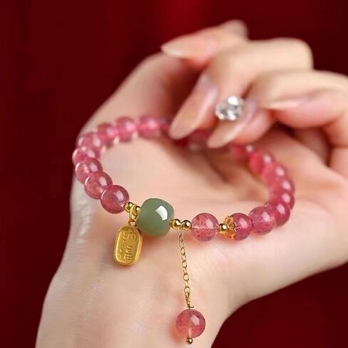 Natural Citrine Beads Bracelet Gifts For Women Birthday Unique, Women Charm Bracelet Gifts For Anniversary Christmas, Friendship Gifts For Women in Saudi Arabia