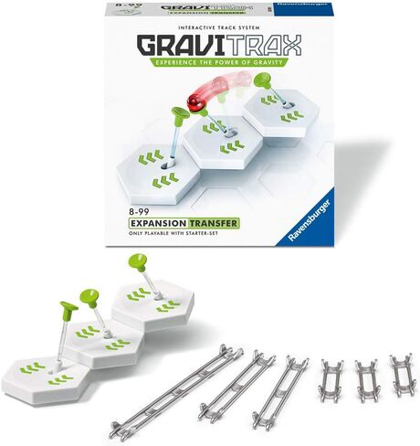 Ravensburger GraviTrax: ملحق النقل | لعبة STEM للأطفال من سن 8 سنوات فما فوق | متوافق مع جميع أنظمة GraviTrax | حصل على المرتبة الأولى في نظام تشغيل الرخام في الولايات المتحدة in Saudi Arabia