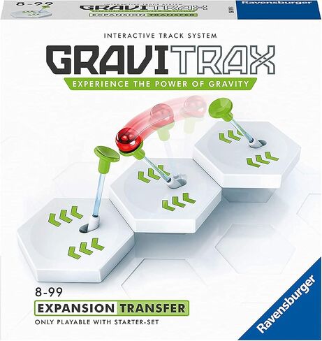 Ravensburger GraviTrax: ملحق النقل | لعبة STEM للأطفال من سن 8 سنوات فما فوق | متوافق مع جميع أنظمة GraviTrax | حصل على المرتبة الأولى في نظام تشغيل الرخام في الولايات المتحدة in Saudi Arabia