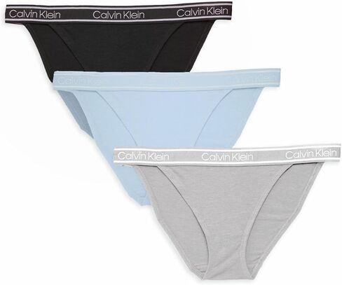 Calvin Klein Women's The Ultimate Comfort Cheeky String Bikini Tanga 3 Pack in Saudi Arabia
