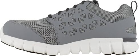 Reebok mens Sublite Work Safety Toe Athletic Work Industrial Construction Shoe, Grey, 14 Wide US in Saudi Arabia
