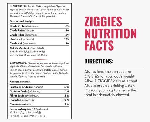 KONG Classic Toy & Ziggies Treats Combo Pack - Durable Chew Toy for Dogs - with Ziggies Chicken-Flavored Treats - Dog Accessories for Fun & Health - for Small Dogs in Saudi Arabia