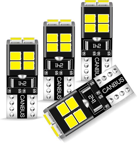 921 LED Bulbs, 912 921 LED Bulb Reverse Light T15 Back up Lights, 6000K Xenon White W16W 906 904 902 Bulb, Super Bright 2835 27-SMD Chipsets, Pack of 2 in Saudi Arabia