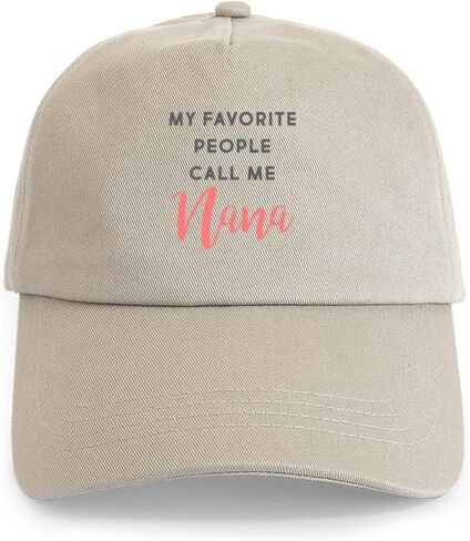 CafePress My Favorite People Call Me Nana Cap Adjustable Baseball Cap in Saudi Arabia