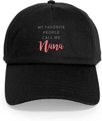 CafePress My Favorite People Call Me Nana Cap Adjustable Baseball Cap in Kuwait