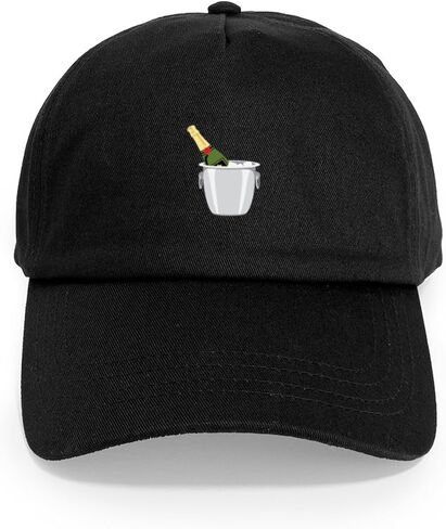 Cafepress Champagne في غطاء البيسبول القابل للتعديل دلو in Kuwait