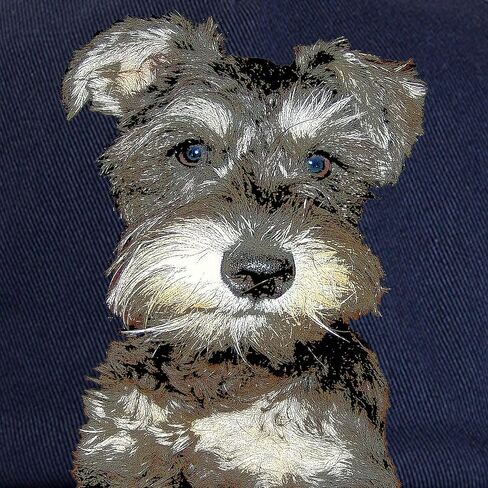 Cafepress Miniature Schnauzer Cap Cap قابلة للتعديل in Saudi Arabia