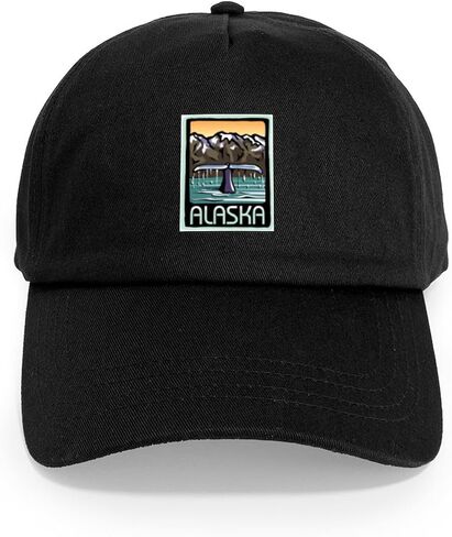 CafePress Retro Alaska Moose Cap Adjustable Baseball Cap in Saudi Arabia