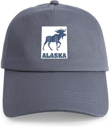 CafePress Retro Alaska Moose Cap Adjustable Baseball Cap in Saudi Arabia