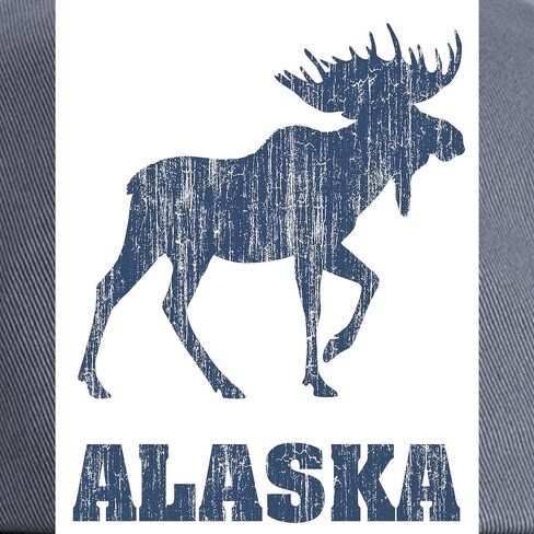 CafePress Retro Alaska Moose Cap Adjustable Baseball Cap in Saudi Arabia