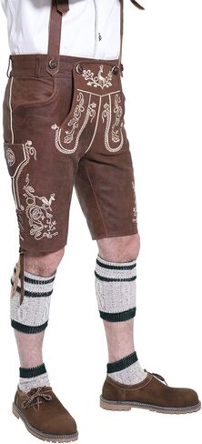 Lederhosen Socks for Men - 2 Piece Loferl Trachten Socks for Oktoberfest and Bavarian Occasions in Kuwait