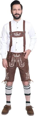 Lederhosen Socks for Men - 2 Piece Loferl Trachten Socks for Oktoberfest and Bavarian Occasions in Kuwait