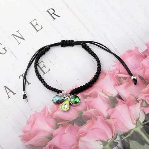 CENWA Avocado Charm Adjustable Bracelet Fruit Avocado Earring Jewelry for Avocado Lovers in Saudi Arabia