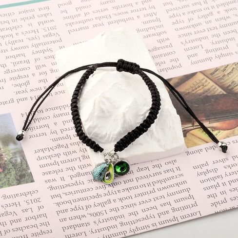 CENWA Avocado Charm Adjustable Bracelet Fruit Avocado Earring Jewelry for Avocado Lovers in Saudi Arabia