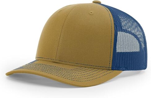 Richardson 112 Trucker Hat – Snapback Cap – Multiple Colors & Pack Sizes (1, 2, 6, 12, 24) in Kuwait
