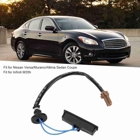 Car Trunk Release Switch, Black ABS 25380ED000 Car Trunk Deck Open Switch Rear Lid Release Deck Liftgate Lid Open Switchs Button for 2005-2013 in Saudi Arabia