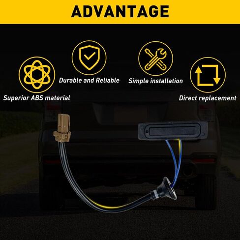 Car Trunk Release Switch, Black ABS 25380ED000 Car Trunk Deck Open Switch Rear Lid Release Deck Liftgate Lid Open Switchs Button for 2005-2013 in Saudi Arabia