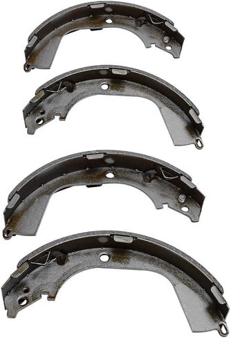 Detroit Axle - Brake Kit for 2008-2013 Chevy Silverado GMC Sierra 1500, 2009 2010 2011 2012, 2 Front Ceramic Brake Pads, 2 Rear Semi-metallic Brake Shoes Replacement in Saudi Arabia