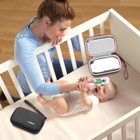 RLSOCO Hard Case for Braun ThermoScan 7/ThermoScan 5/ThermoScan 6 Digital Ear Thermometer,Fits for Braun IRT6520 / IRT6500 / IRT6020 / IRT6515 Ear Thermometers (Case Only) in Saudi Arabia