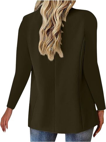 Suit Jackets for Women Business Casual Open Front Blazers Office Work Lightweight Coats Spring Summer Cardigan Suits in Saudi Arabia