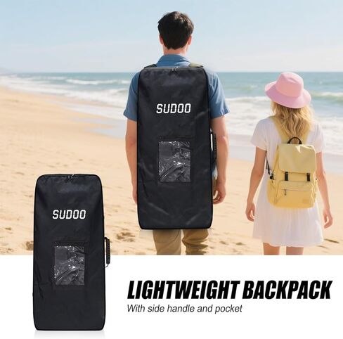 Inflatable Stand Up Paddle Board 10.5'x33 x6 Ultra-Light SUP Stand-Up Paddleboard for Adults & Youth with Backpack, Pump, Paddle, Coil Leash, Triple Fins, Repair Kit in Kuwait