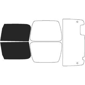 Precut All Sides Windows Tint Cars Sun Flocking Forcing Protective Privacy Anti Shatter Glass Film أي طقم الظل لجيب Wrangler TJ 1997-2006 in Kuwait