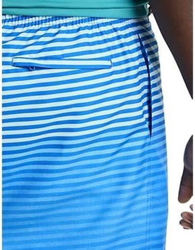 True Nation by DXL Men's Big and Tall Ombré Swim Trunks Blue in Kuwait