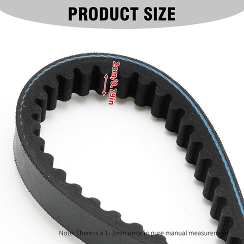 6Pcs 669 18 30 CVT Drive Belt, Replacement for Roketa Taotao Vespa GY6 49CC 50CC 139QMB 1P39QMB 4 Strok ATV Scooter Kart in Saudi Arabia