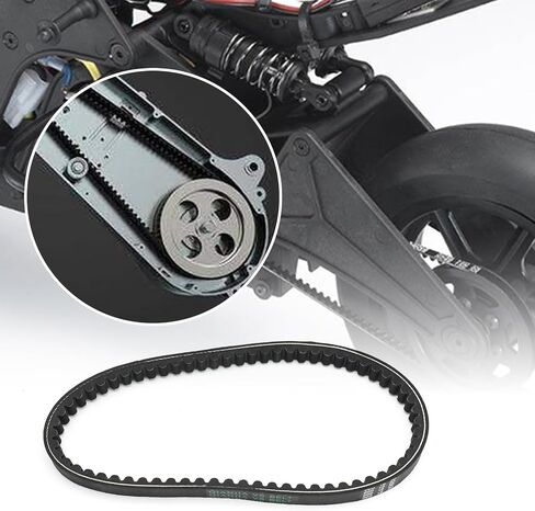 6Pcs 669 18 30 CVT Drive Belt, Replacement for Roketa Taotao Vespa GY6 49CC 50CC 139QMB 1P39QMB 4 Strok ATV Scooter Kart in Saudi Arabia