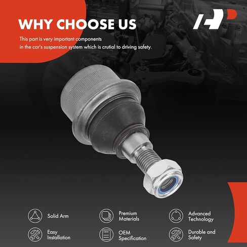 A-Premium Front Lower Ball Joint Compatible with Mercedes-Benz E320 E350 E500 E550 & S350 S430 S500 S600 & SL500 SL550 SL600 & CL500 CL600 CLS500 CLS550 & AMG-E55/E63/S55/S65/SL55/CL55 in Saudi Arabia
