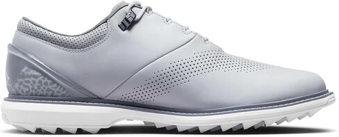 حذاء الجولف Jordan ADG 4 للرجال للبالغين DM0103-010 (رمادي ذئب/أبيض-S)، مقاس 8.5 in Saudi Arabia