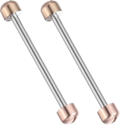 Amosfun 2pcs Watch Screw Tube Rods Screw in Watch Strap Link Rod Connect Rod Repair Tools for Watchmaker - 20mm Inner Diameter (Rose Goldr) in Saudi Arabia