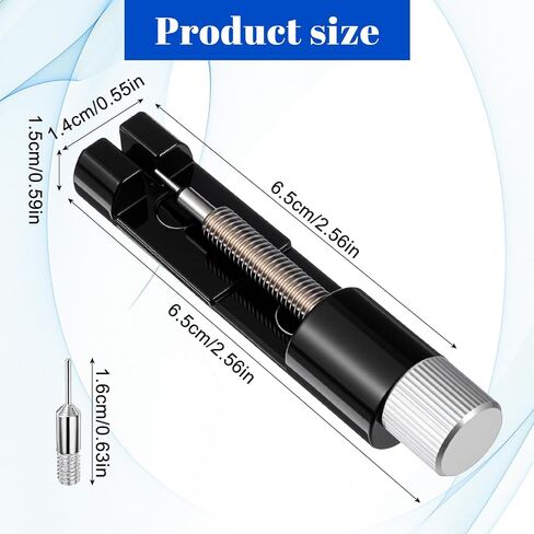 أداة Rink Remover Tool للساعات ، والأدوات اللازمة لضبط وإزالة الأساور ، ومزيل الدبوس لحزام التحجيم ، ومجموعة ضبط نطاق الساعات مع استبدال إضافي in Saudi Arabia