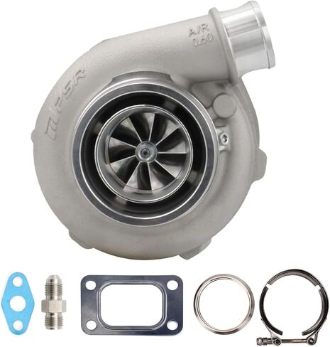Pulsar Turbo PSR3076 Gen2 Dual Ball Bearing Billet Wheel Turbo T3 Open ، Vband 0.63 A/R in Kuwait