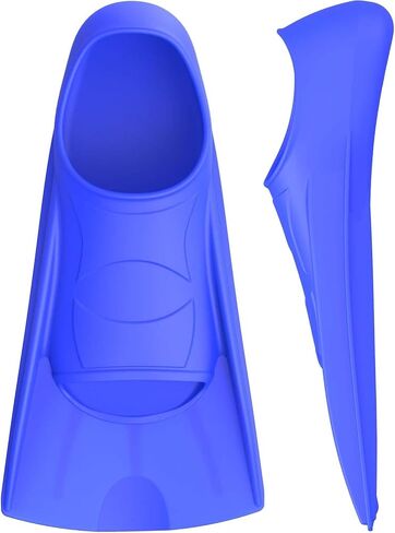 Gintenco Swim Fins, Kids Swim Training Fins for Lap Swimming, Travel Size Flippers with Mesh Bag, Silicone Swimming Fins for Kids Teens Adults Women Men in Saudi Arabia