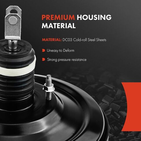 A-Premium Vacuum Power Brake Booster Compatible with BMW X5 2007-2013/2015-2018 & X6 2008-2019, Sport Utility, Without Master Cylinder in Saudi Arabia