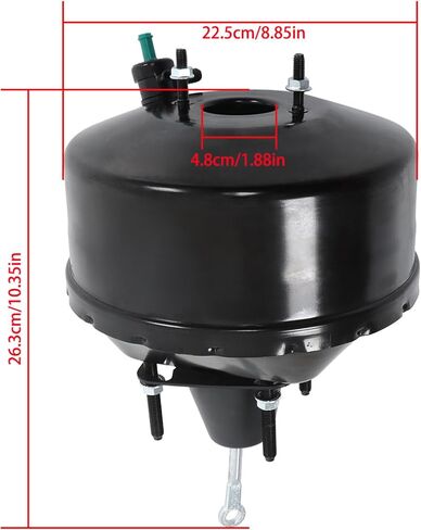 BAKEUM POWER BAKE BOOSER بدون استبدال الأسطوانة الرئيسية لداكوتا 2.5L 3.7L 3.9L 4.7L 5.2L 5.9L 1999-2004 استبدال Durango 3.9L 4.7L 5.2L 5.9L 1999-2003 54-71902 5013132AB in Saudi Arabia