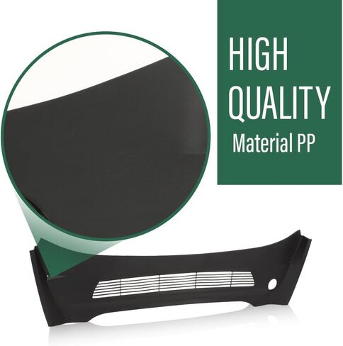 LQI Rear Apron Trim Cover Under Cowl Hood Windshield Wiper Cowl Panel Compatible with Tesla Model Y 2020-2023 Black in Saudi Arabia