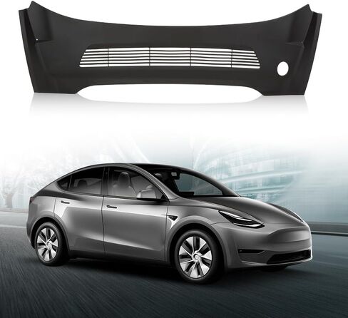 LQI Rear Apron Trim Cover Under Cowl Hood Windshield Wiper Cowl Panel Compatible with Tesla Model Y 2020-2023 Black in Saudi Arabia