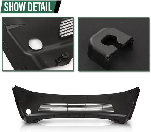 LQI Rear Apron Trim Cover Under Cowl Hood Windshield Wiper Cowl Panel Compatible with Tesla Model Y 2020-2023 Black in Saudi Arabia