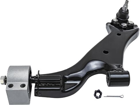 Detroit Axle - Front Control Arm for 10-17 Chevrolet Equinox GMC Terrain, Left Lower Control Arm with Ball Joint Assembly 2010 2011 2012 2013 2014 2015 2016 2017 Replacement in Saudi Arabia