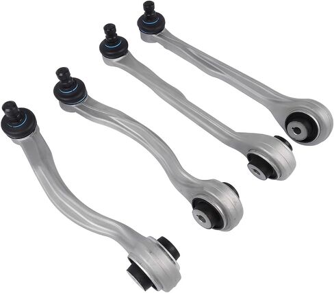 4pcs ذراع التحكم العلوي الأمامي الأمامي والخلفي ، مع استبدال مفصل الكرة والجلبة لـ Audi Q5 SQ5 Q7 SQ7 A7 OE# 4M0407505B ، 80D407505A ، 80D407509A ، 80D407506A ، 80D407510A in Kuwait