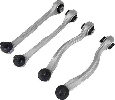 4pcs ذراع التحكم العلوي الأمامي الأمامي والخلفي ، مع استبدال مفصل الكرة والجلبة لـ Audi Q5 SQ5 Q7 SQ7 A7 OE# 4M0407505B ، 80D407505A ، 80D407509A ، 80D407506A ، 80D407510A in Kuwait