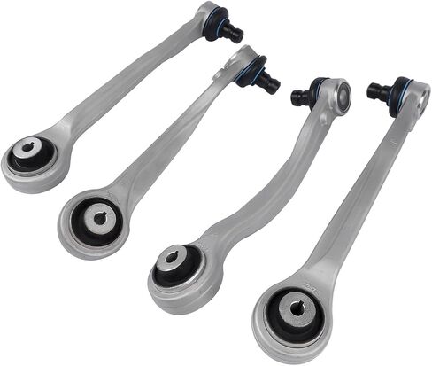 4pcs ذراع التحكم العلوي الأمامي الأمامي والخلفي ، مع استبدال مفصل الكرة والجلبة لـ Audi Q5 SQ5 Q7 SQ7 A7 OE# 4M0407505B ، 80D407505A ، 80D407509A ، 80D407506A ، 80D407510A in Kuwait
