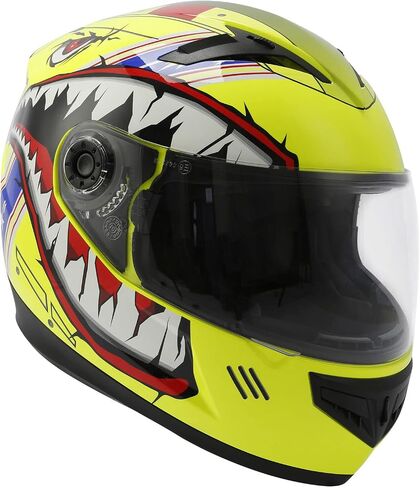 TCMT Dot Youth Kids Full Full Motorcycle Helmet Motocross Mountain Bike BMX MX ATV Dirt Bike Off-Road Street خوذة مع Sun Visor in Saudi Arabia