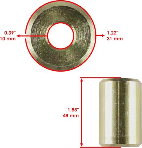 CALTRIC 5131883 5438902 حاملة الذراع الخلفية السفلى A-ARM وبطانات التحكم المتوافقة مع Polaris in Kuwait