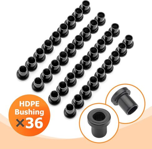 التعليق الأمامي والخلفي بطانات A-ARM Kit HDPE الصلب مجموعة الذراع الثقيلة الذراع الذراع مجموعة متوافقة مع Polaris Ranger XP Crew 900 2013-2019 in Kuwait